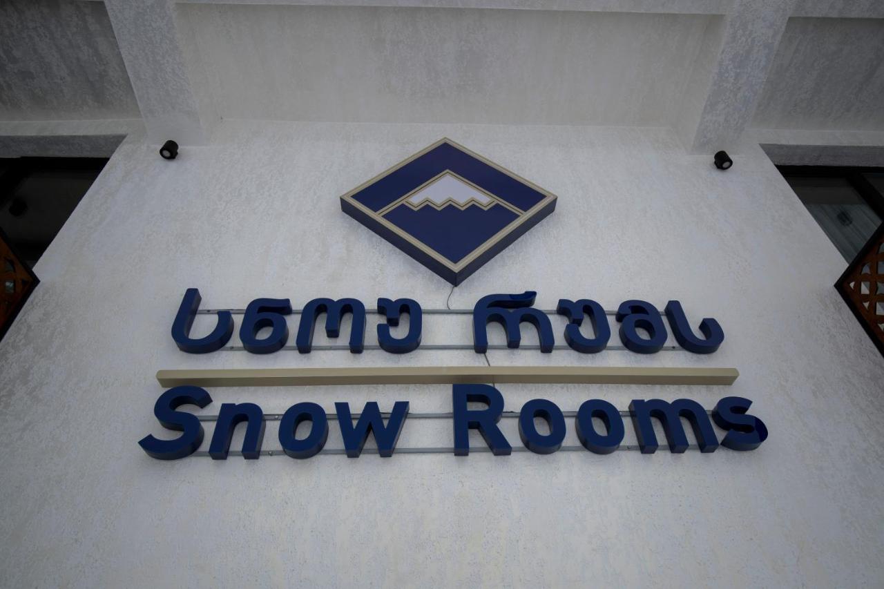 Snow Rooms Hotel Gudauri Eksteriør billede